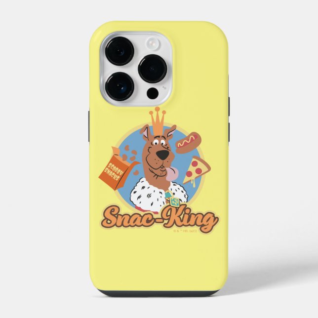 Funda Para iPhone Scooby-Doo Rey de las Snac (Reverso )