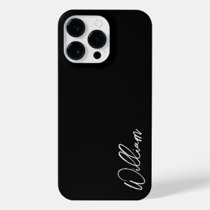 Funda Para iPhone 14 Pro Max Script moderno Nombre personalizado iPhone 14 Pro