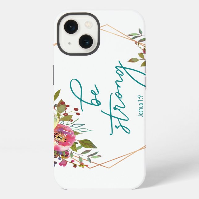 Funda Para iPhone Sé Fuerte (Reverso )