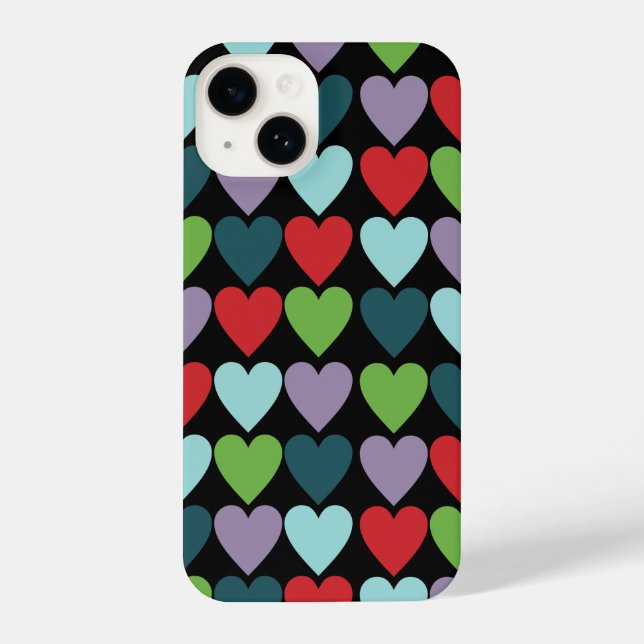 Funda Para iPhone Se toman los corazones (Reverso )