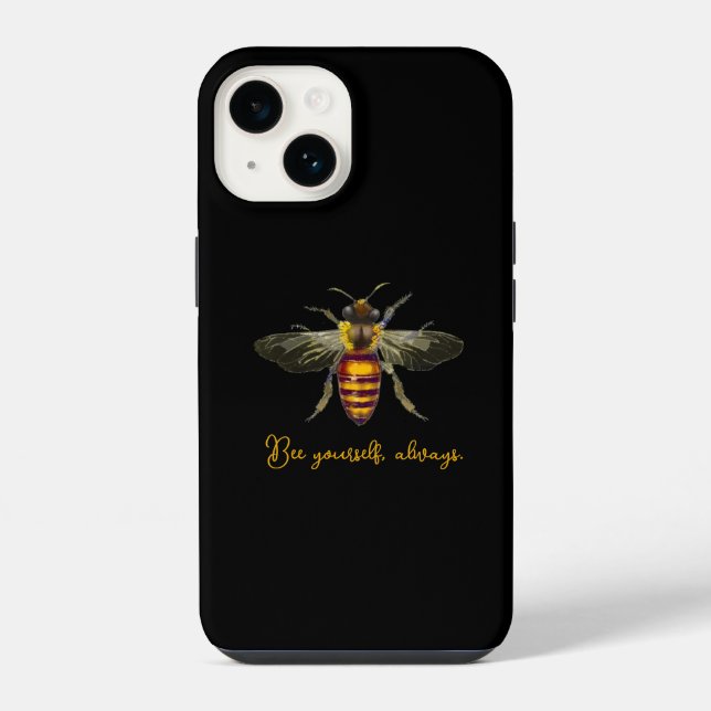 Funda Para iPhone Sé una abeja  (Reverso )