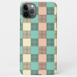 Funda Para iPhone 11Pro Max Seamless plaid pattern