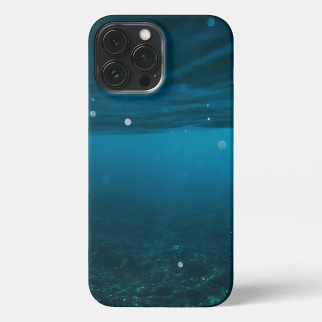 Funda Para iPhone  Seascape with Beach, Great Wave & Mount Sea Case (Reverso )