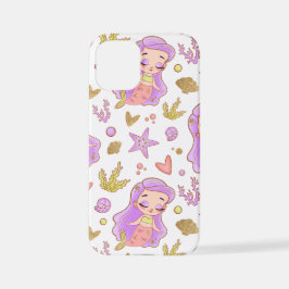 Funda Para iPhone 12 Mini  Seascape with Beach, Great Wave & Mount Sea Case