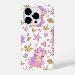 Funda Para iPhone 14 Pro  Seascape with Beach, Great Wave & Mount Sea Case