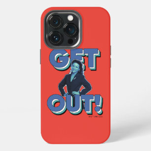 Funda Para iPhone 13 Pro Seinfeld Elaine - Get Out!