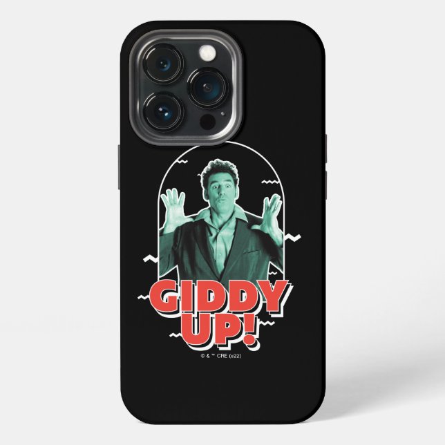 Funda Para iPhone Seinfeld | Kramer - ¡Vamos! (Reverso )