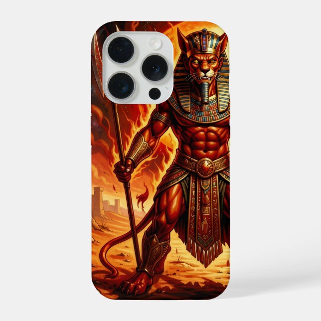 Funda Para iPhone Sekhmet – Löwenköpfige Kriegsgöttin´1 (Reverso )