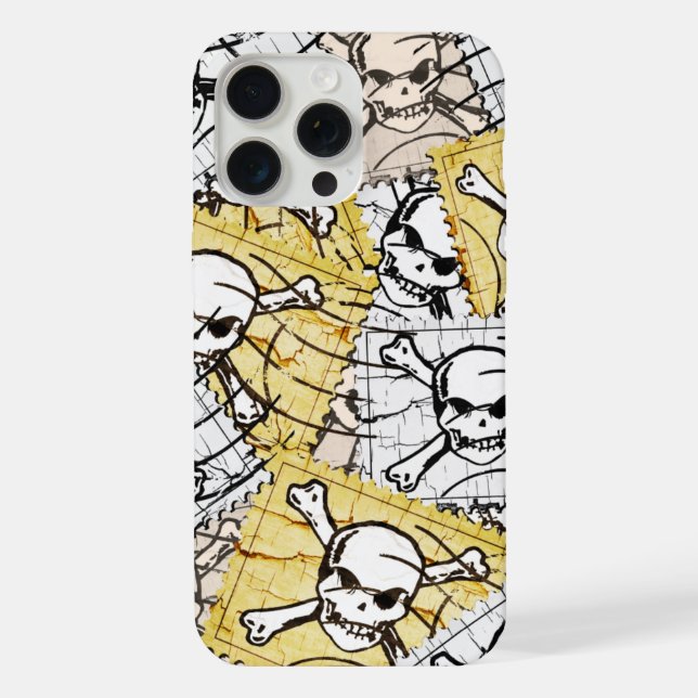 Funda Para iPhone Sello de cráneo (Reverso )