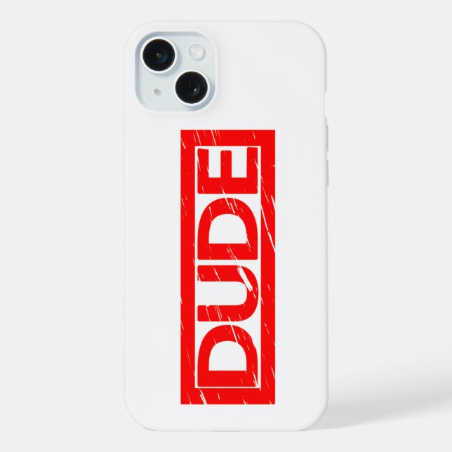 Funda Para iPhone Sello de tipo (Reverso )