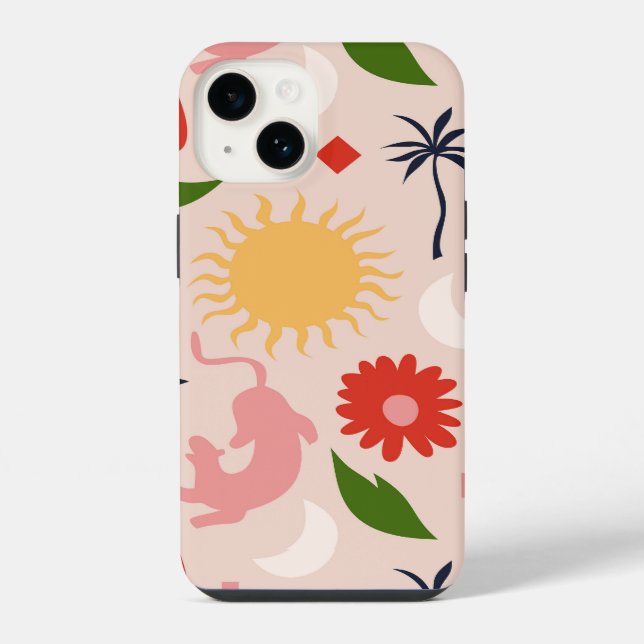 Funda Para iPhone Selva celeste (Reverso )