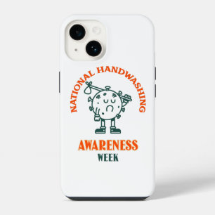 Funda Para iPhone 14 Semana Nacional de Concientización sobre el Lavado