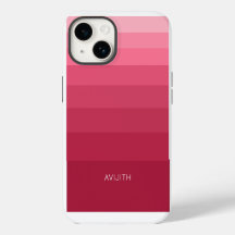 Señal personalizable de bloques de color Magenta R