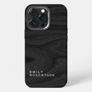 Funda Para iPhone 13 Pro Sencillo Gris Plano Moderno Minimalista de Moda