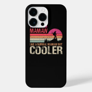 Funda Para iPhone 14 Pro Max Senderismo Mamaw Como Un Mamaw Normal Pero Más Fre