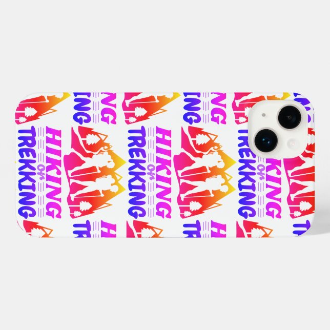 Funda Para iPhone Senderismo o senderismo (Reverso Horizontal)