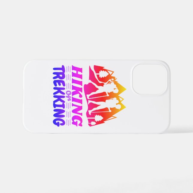 Funda Para iPhone Senderismo o senderismo (Reverso Horizontal)