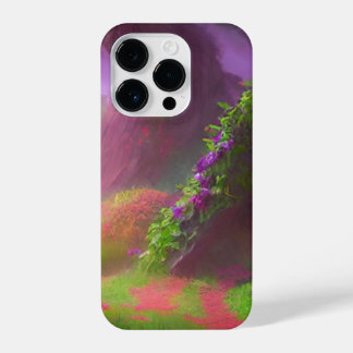 Funda Para iPhone 14 Pro Sendero boscoso encantado con arteria cubierta de