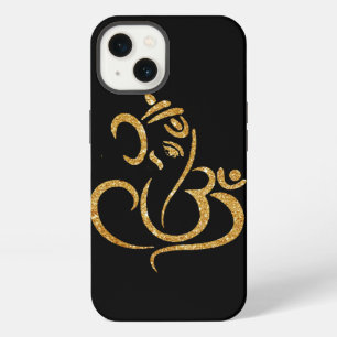 Señor Ganesh Dios Hindú Manzana Oro Brillante