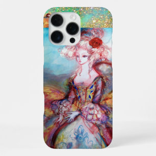 Funda Para iPhone 16 Pro Max SEÑORA POMPADOUR , Moda de Belleza Elegante