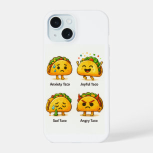 Funda para iPhone Sentimientos de Taco Divertidos