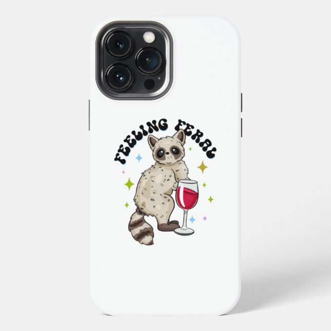 Funda Para iPhone Sentirse Feral			 (Reverso )