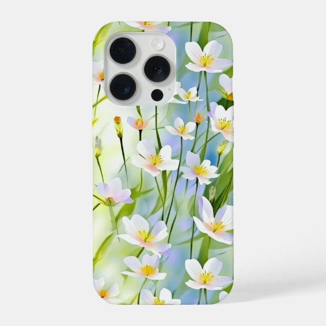 Funda Para iPhone Serena Flor Silvestre   (Reverso )