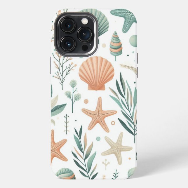 Funda Para iPhone Serena Vida Marina (Reverso )