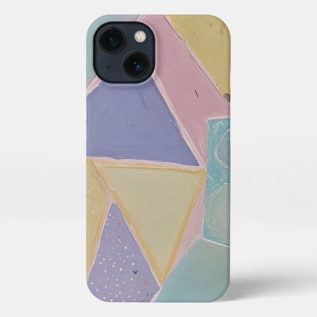 Funda Para iPhone Serene Abstracts: A Pastel Dream (Reverso )