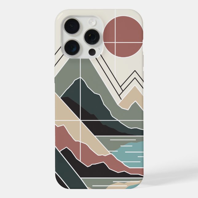 Funda Para iPhone Serene Peaks (Reverso )