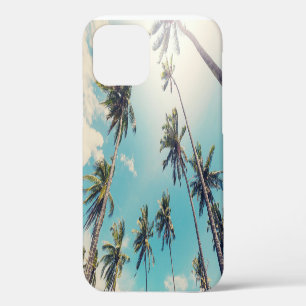 Funda Para iPhone 12 Serenidad paisaje de playa tropical