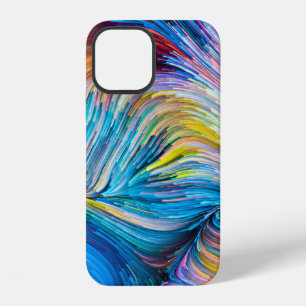 Funda Para iPhone 12 serie Color In Motion. Diseño de fondo de Flowi