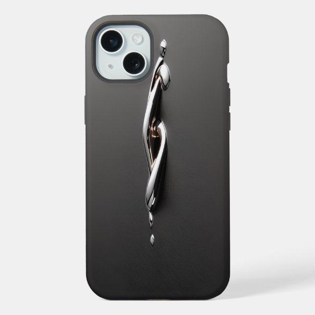 Funda Para iPhone Serie de Elementos Fluidos (Reverso )
