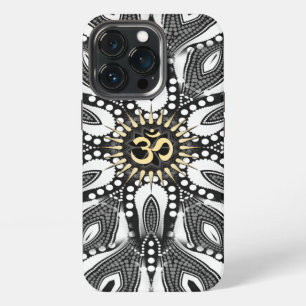 Funda Para iPhone 13 Pro Serpiente Psicodélica Aum OM