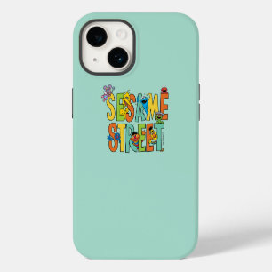 Funda Para iPhone 14 Sesame Street Amigos de Sesame Street