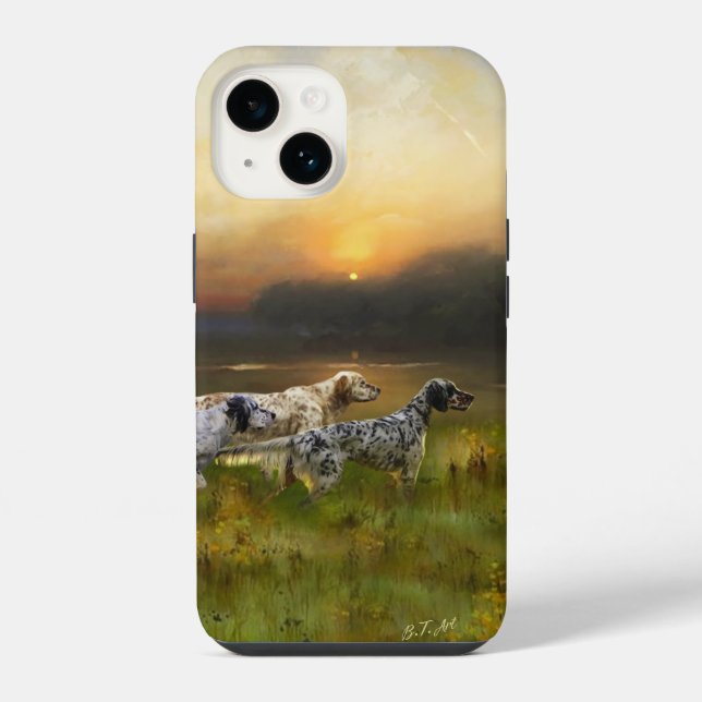 Funda Para iPhone Setter inglés  (Reverso )
