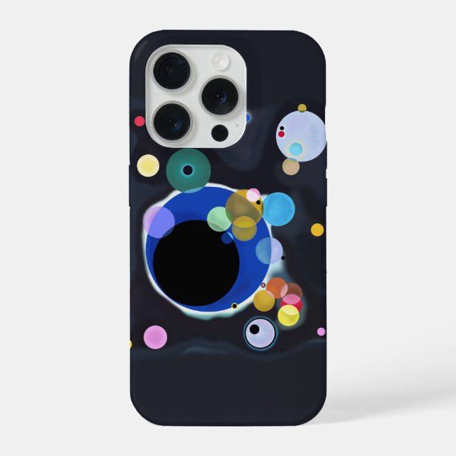 Funda Para iPhone Several Circles, Vassily Kandinsky in digital (Reverso )