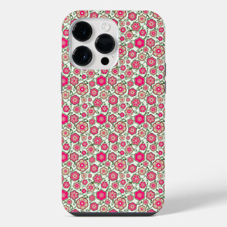 Funda Para iPhone 14 Pro Max Shabby Chic Pink Floral