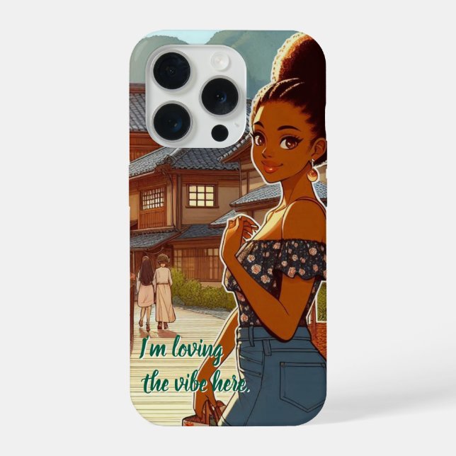Funda Para iPhone She Walks Through the Sunset (Reverso )