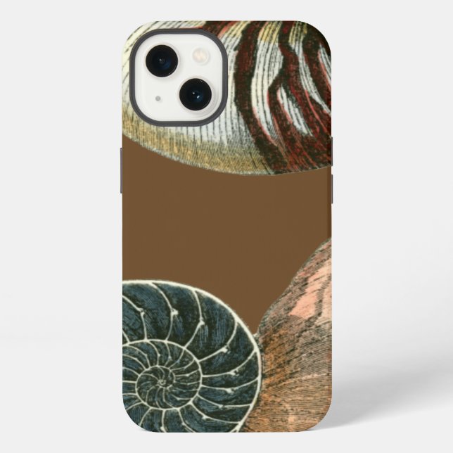 Funda Para iPhone Shell de cacao (Reverso )