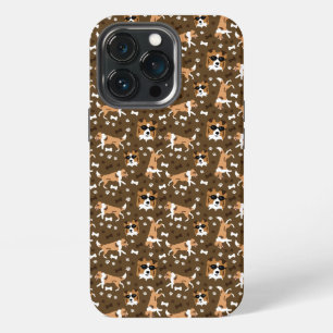 Funda Para iPhone 13 Pro Shelties Shetland Sheepdog Mini Collie Marrón