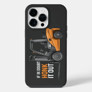 Funda Para iPhone 14 Pro Max Si Es Dudoso, Hágale Una Tocada Al Funny Forklift 