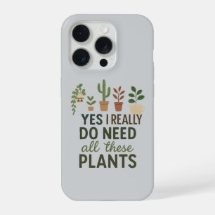 Sí, necesito todas estas plantas, regalo divertido