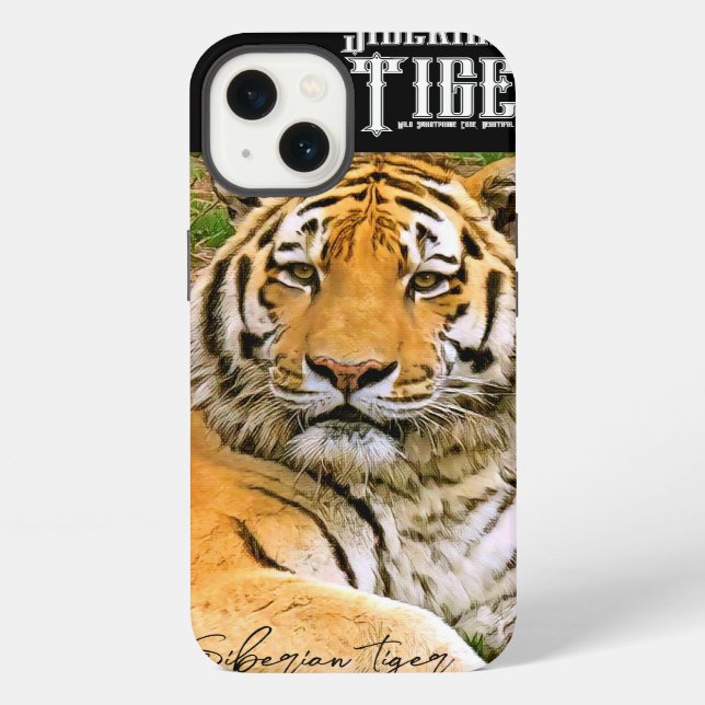Funda Para iPhone Siberian Tiger Case-Mate (Reverso )