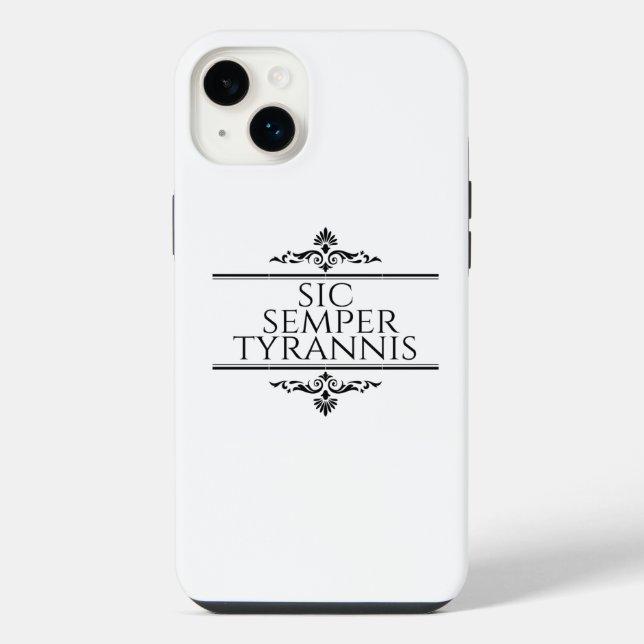 Funda Para iPhone Sic Semper Tyrannis (Reverso)