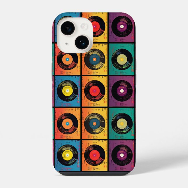 Funda Para iPhone Signo de paz Boho de Hippy 60 (Reverso )