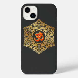 Funda Para iPhone 14 Plus Signo hindú Om Mandal