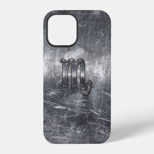 Funda Para iPhone 12 Signo zodiacal Escorpio en estilo desgastado Grung
