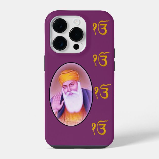 Funda Para iPhone Sikh Guru Nanak Dev Iphone (Reverso )