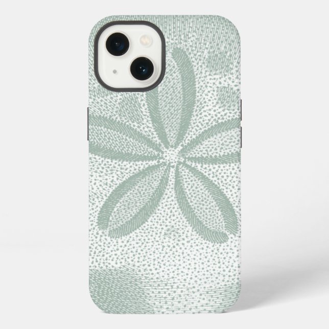 Funda Para iPhone Silhouette Sand Dollar (Reverso )